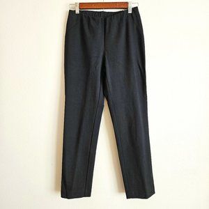 J Jill Black Ponte Pants, Size Petite XS